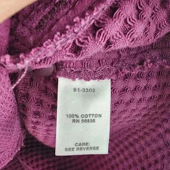 NWOT Cabela's Textured Button Purple Women's Blazer 2XL - Picture 7 of 9